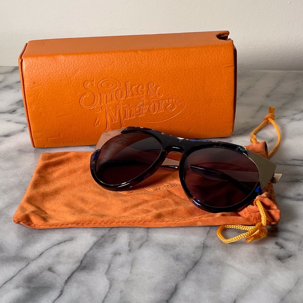 ZOUBISOU Smoke x Mirrors Eyewear Blue Glam